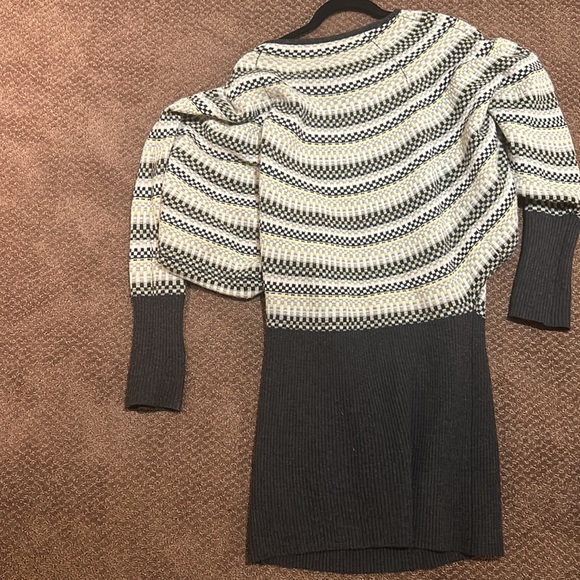 Free People Striped Sweater Dress Medium - Picture 2 of 3